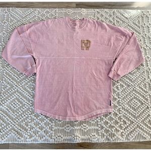 Walt Disney World Pink Rose Gold Glitter Spirit Jersey XS
